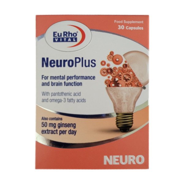 کپسول نورو پلاس یوروویتال 30 عدد