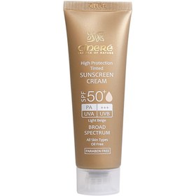 کرم ضد آفتاب رنگی SPF50 سینره 50 میلی لیتر