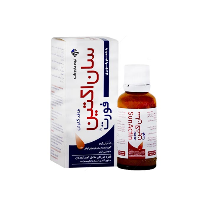 قطره آهن سان اکتین فورت ایده دارو طب 30 میلی لیتر